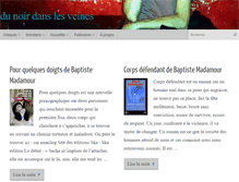 Tablet Screenshot of dunoirdanslesveines.fr